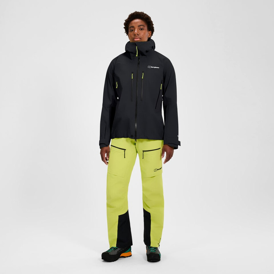 frauen extrem vanguard gore-tex jacket - schwarz berghaus