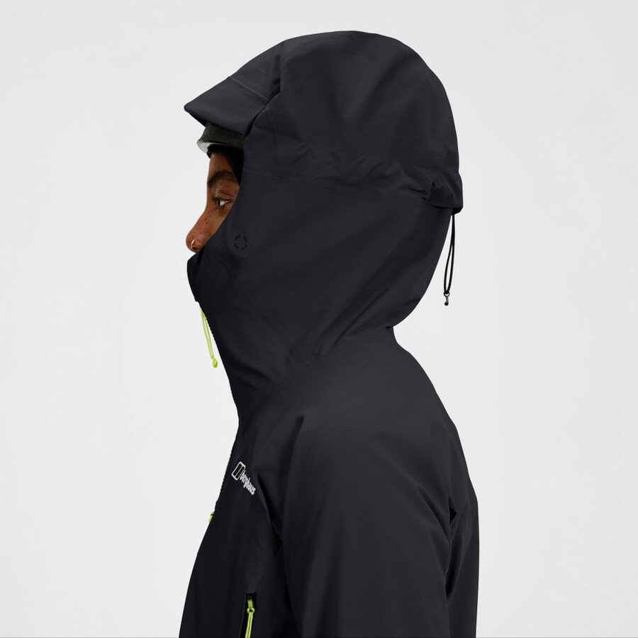 frauen extrem vanguard gore-tex jacket - schwarz berghaus