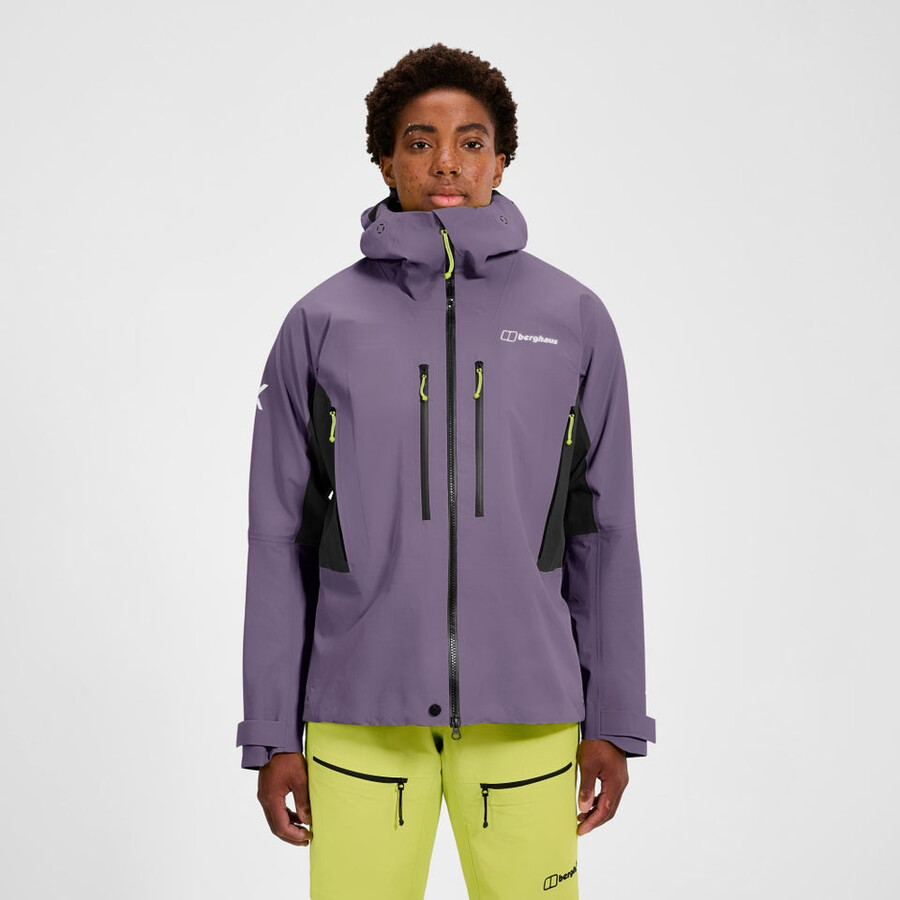 frauen extrem vanguard gore-tex-jacke - lila berghaus