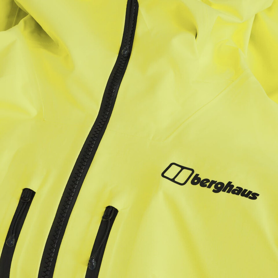 frauen extrem vanguard gore-tex jacke - gelblila berghaus