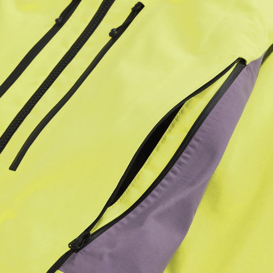 frauen extrem vanguard gore-tex jacke - gelblila berghaus