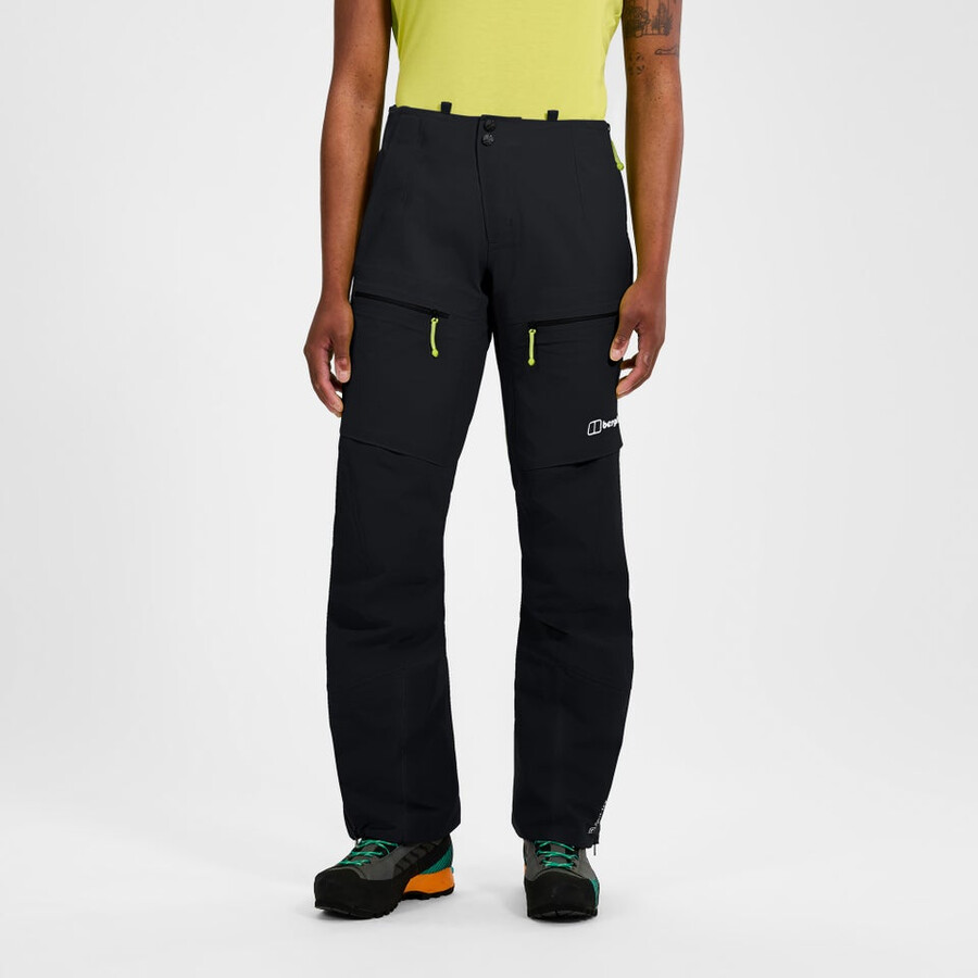 frauen extrem vanguard gore-tex-pant - black die berghaus