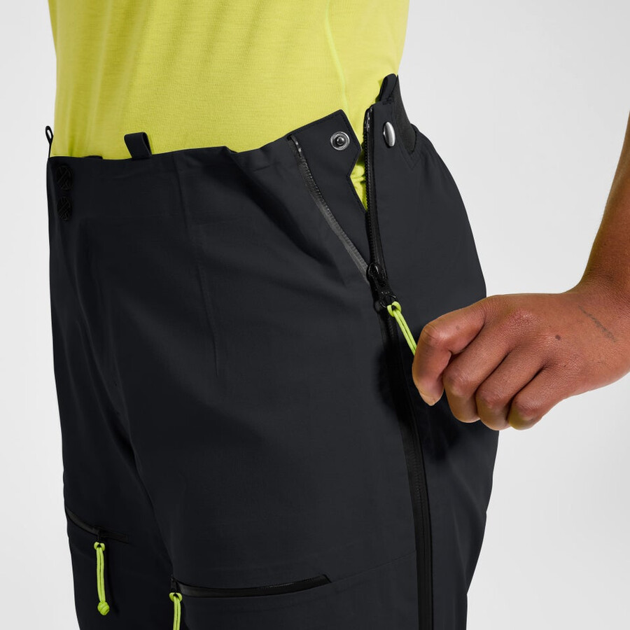 frauen extrem vanguard gore-tex-pant - black die berghaus