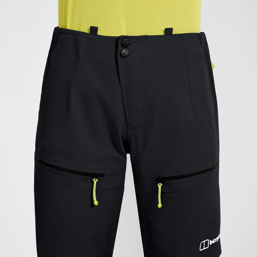 frauen extrem vanguard gore-tex-pant - black die berghaus