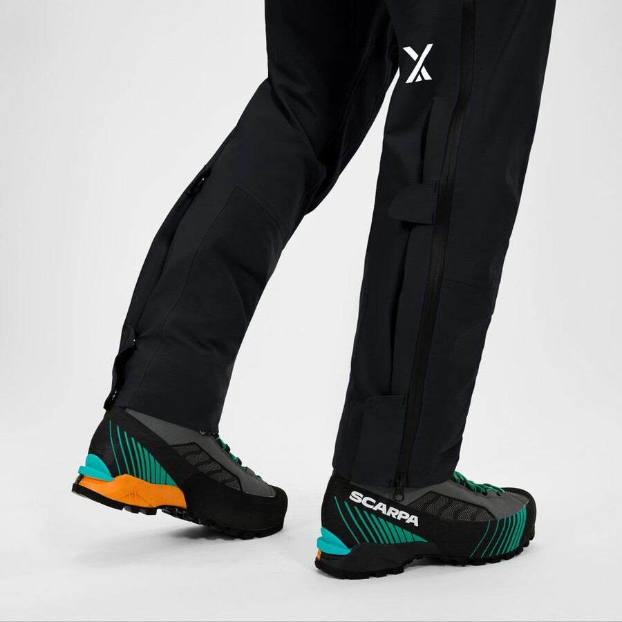 frauen extrem vanguard gore-tex-pant - black die berghaus
