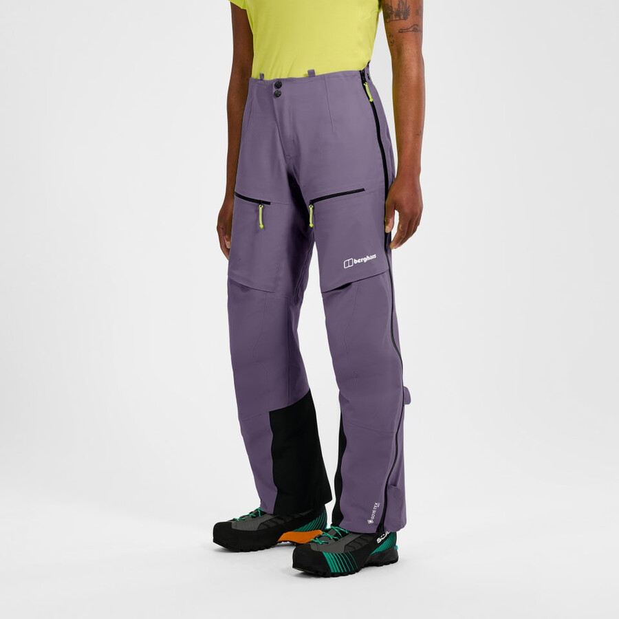 frauen extrem vanguard gore-tex-pant - lila berghaus