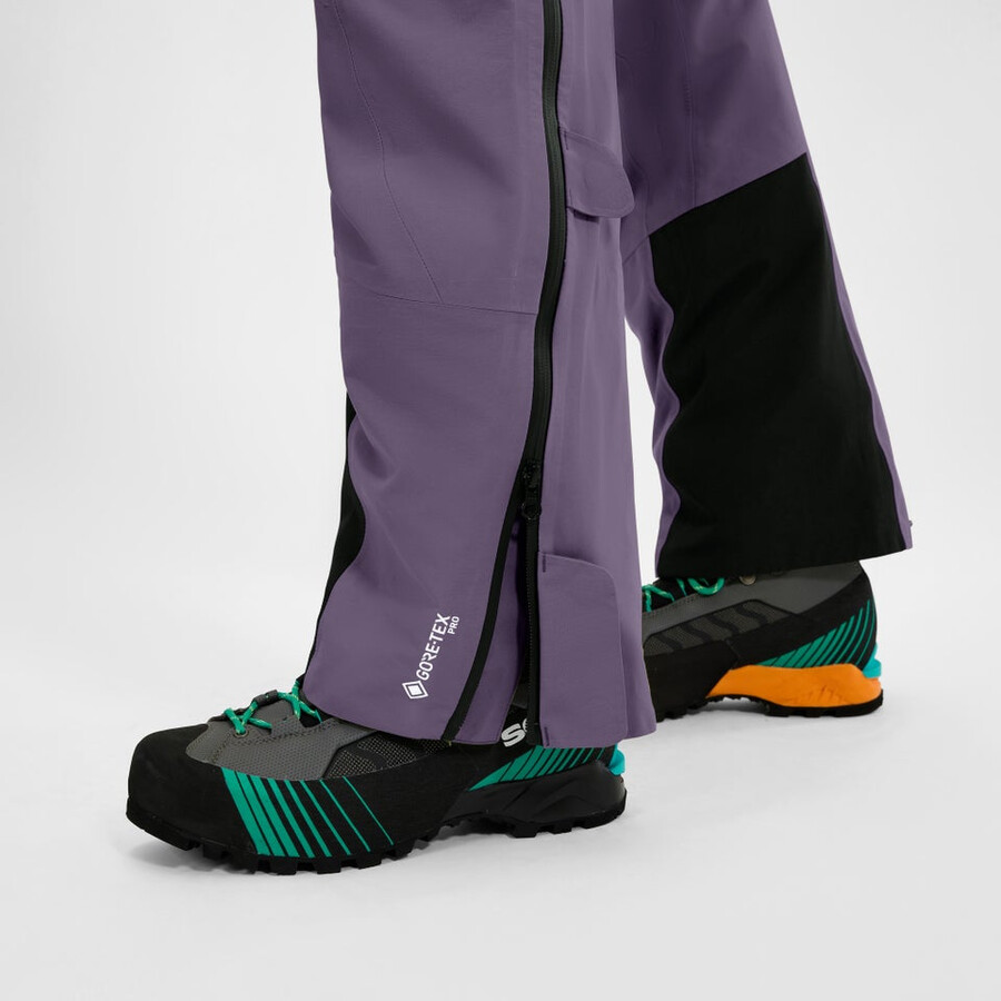 frauen extrem vanguard gore-tex-pant - lila berghaus