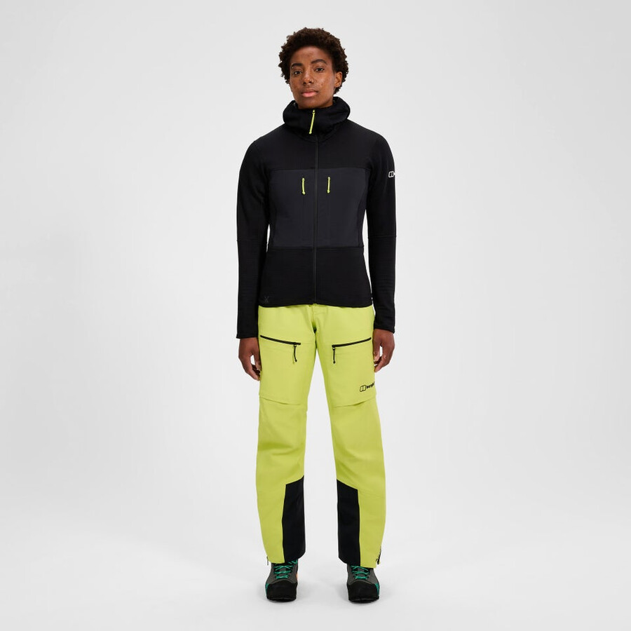 frauen extrem vanguard gore-tex hose - gelb berghaus