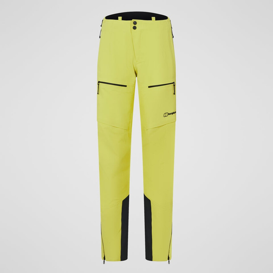 frauen extrem vanguard gore-tex hose - gelb berghaus
