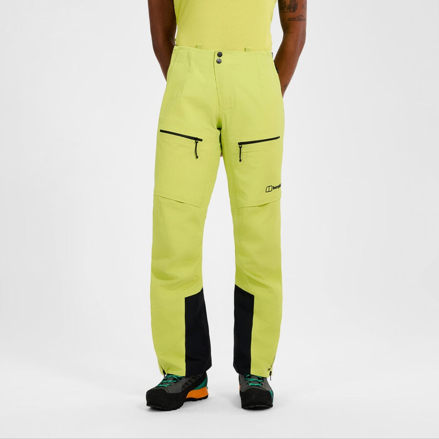 frauen extrem vanguard gore-tex hose - gelb berghaus
