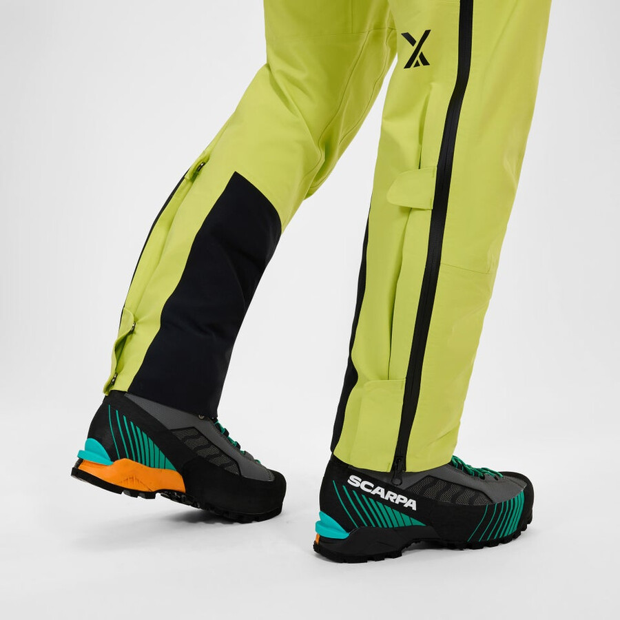 frauen extrem vanguard gore-tex hose - gelb berghaus