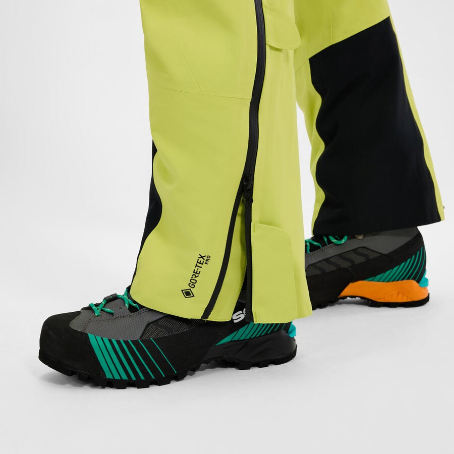 frauen extrem vanguard gore-tex hose - gelb berghaus