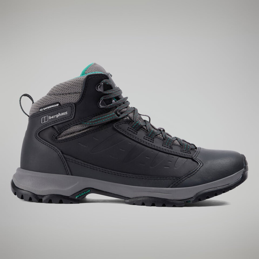 damen expeditor ridge 2.0 - blackdark grey berghaus