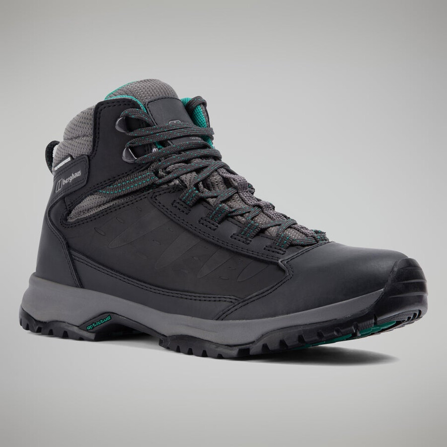 damen expeditor ridge 2.0 - blackdark grey berghaus