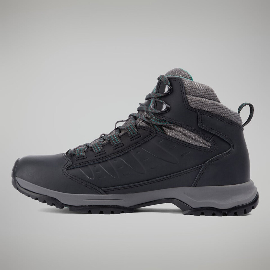 damen expeditor ridge 2.0 - blackdark grey berghaus