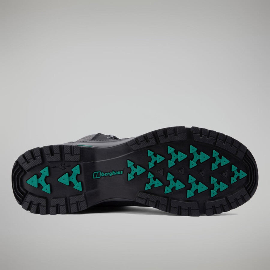 damen expeditor ridge 2.0 - blackdark grey berghaus