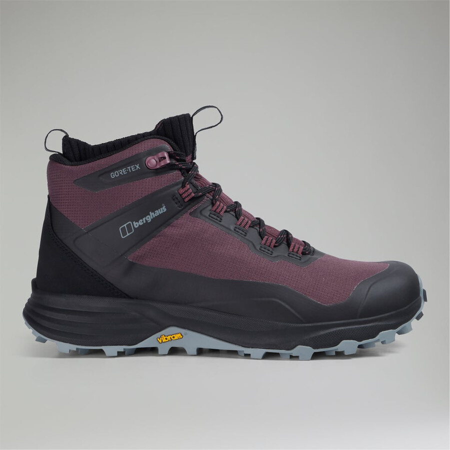 frauen vc22 mid gore-tex - lilaschwarz berghaus