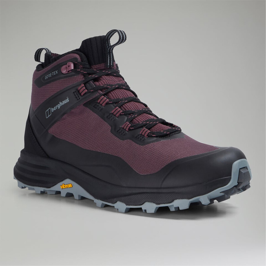 frauen vc22 mid gore-tex - lilaschwarz berghaus
