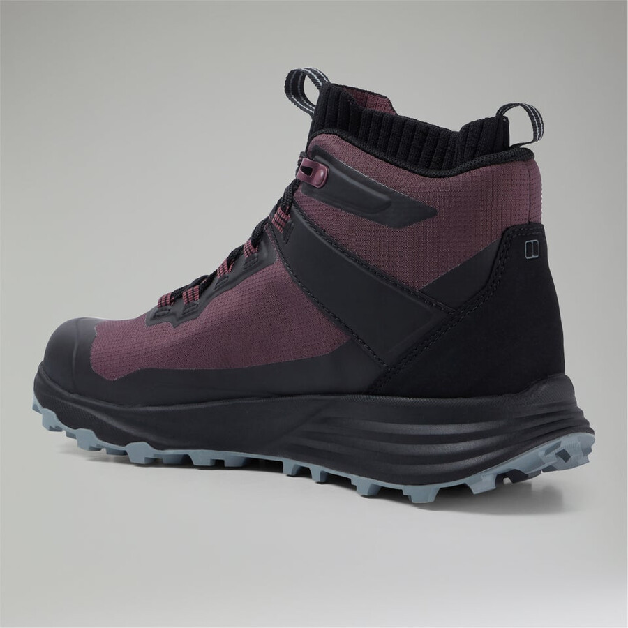 frauen vc22 mid gore-tex - lilaschwarz berghaus