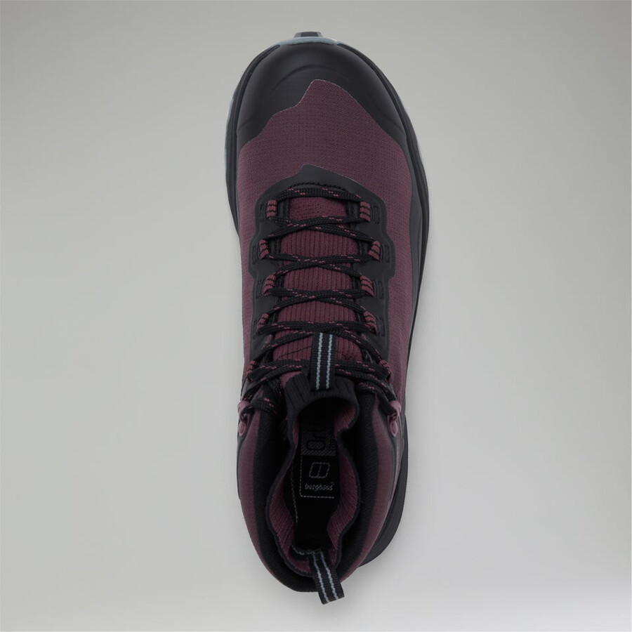 frauen vc22 mid gore-tex - lilaschwarz berghaus