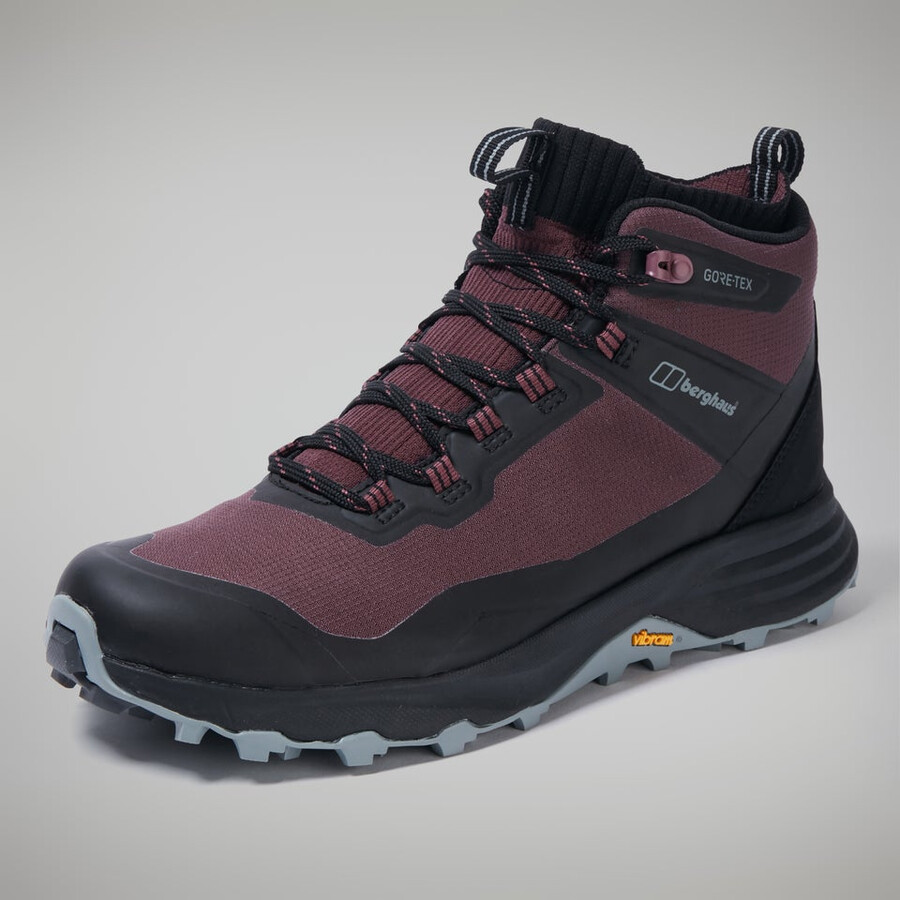 frauen vc22 mid gore-tex - lilaschwarz berghaus