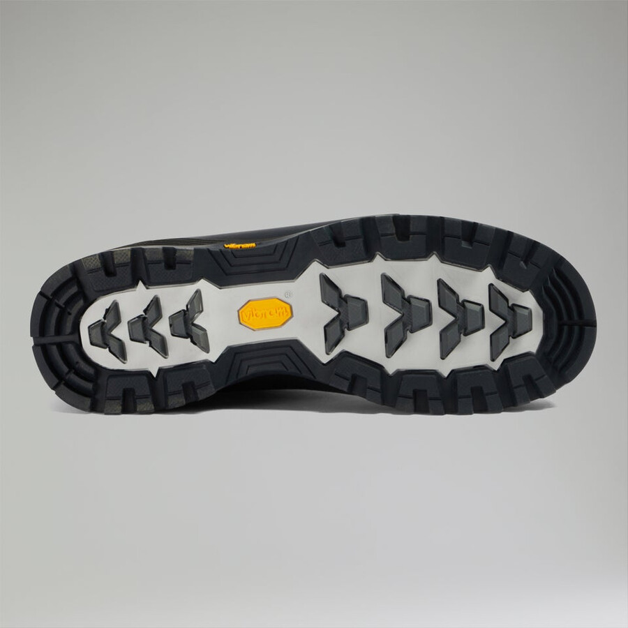 frauen s deception trail gore-tex boot - dark greyblack die berghaus