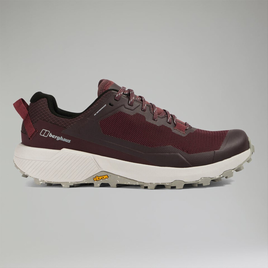 frauen revolutionieren active shoe - dark purpleblack die berghaus