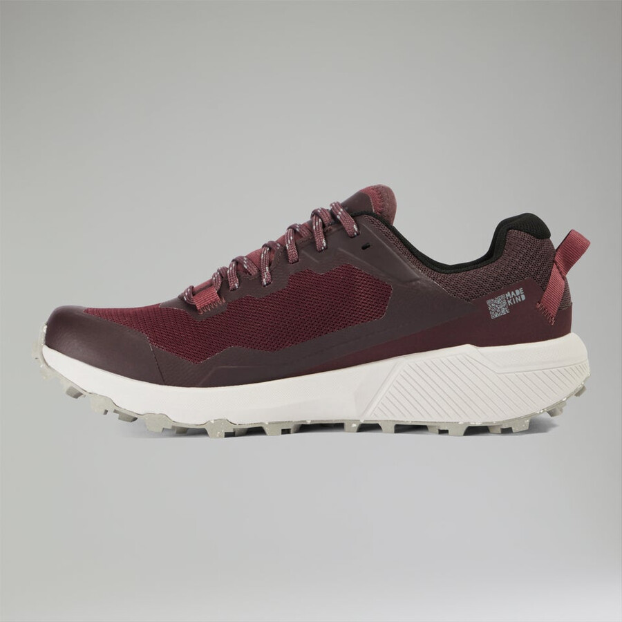 frauen revolutionieren active shoe - dark purpleblack die berghaus