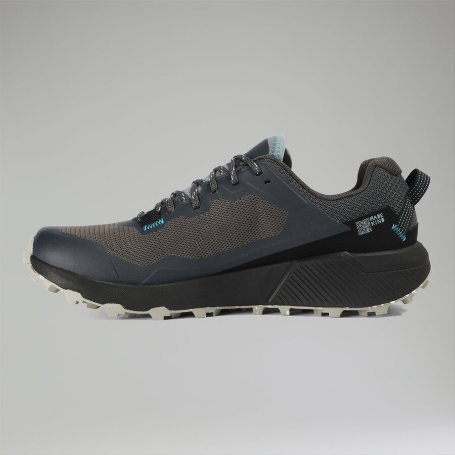 frauen revolutionieren active-schuh - blackdark grey berghaus