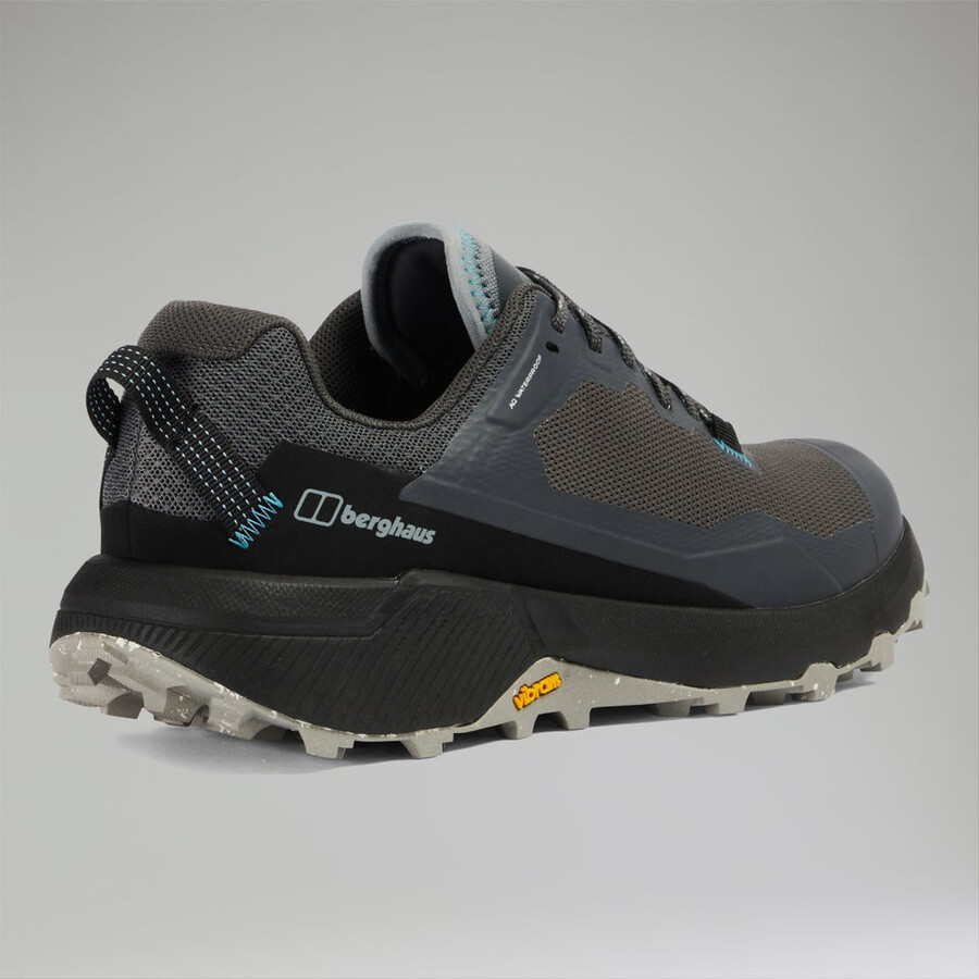frauen revolutionieren active-schuh - blackdark grey berghaus