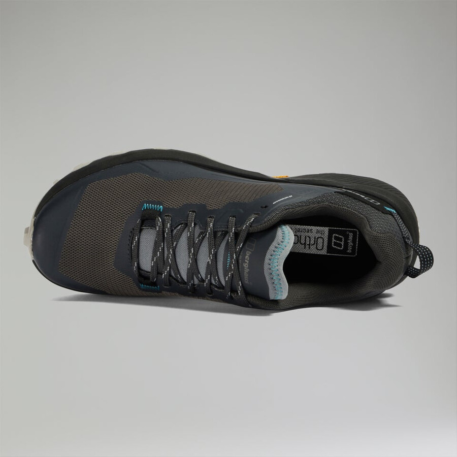 frauen revolutionieren active-schuh - blackdark grey berghaus