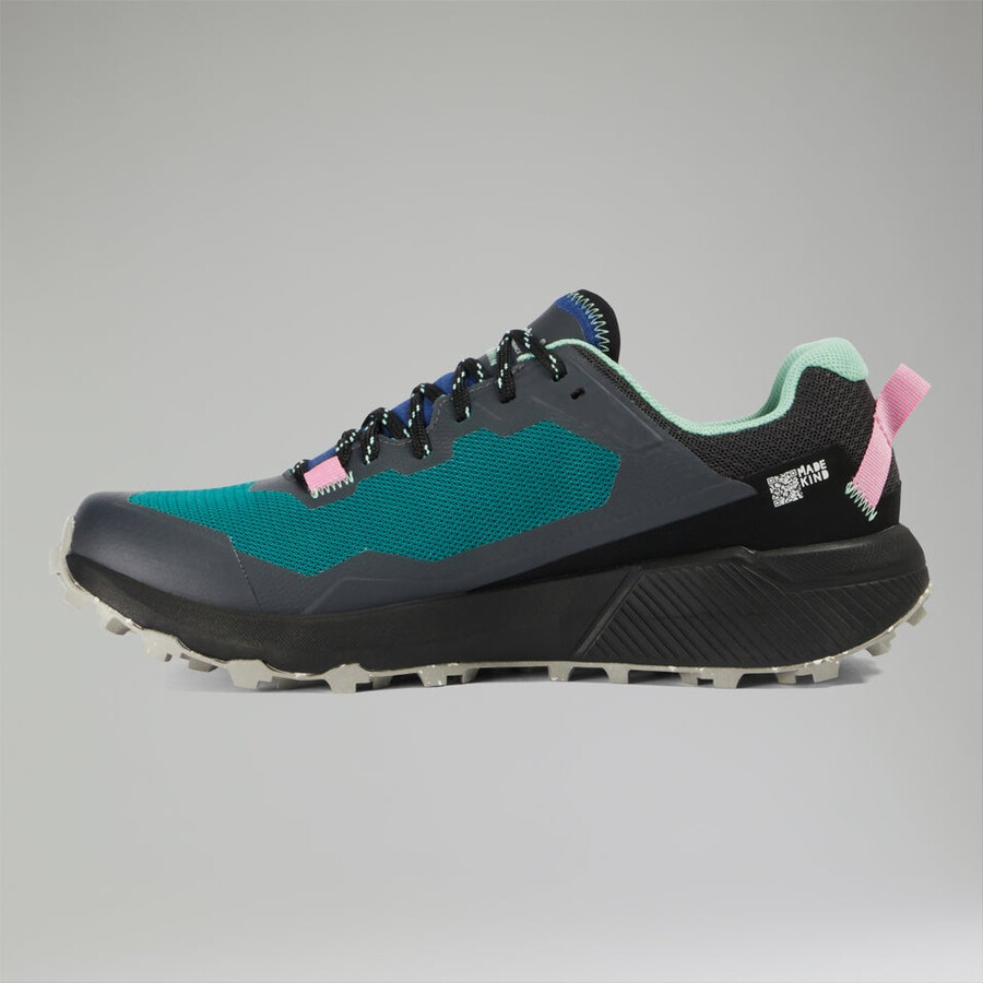 frauen revolutionieren active-schuh - blackdark turquoise berghaus